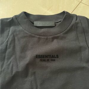Fear of God Essentials Black T-Shirt NWT
